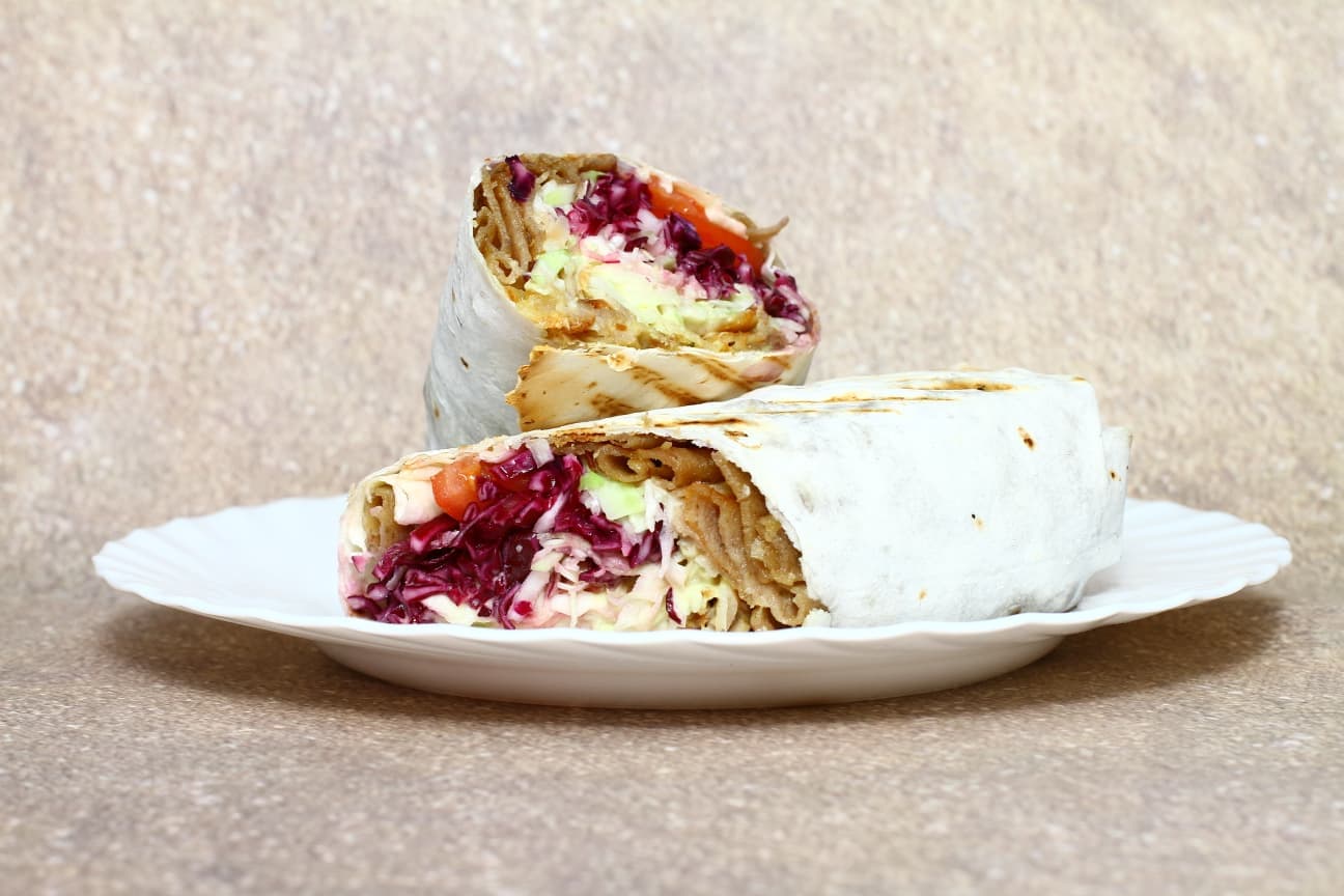 Kebab tortilla